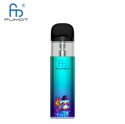 Fumot Dazzle Lite Vape-kit – Grön-Lila: En visuell och sensorisk revolution i fickformat