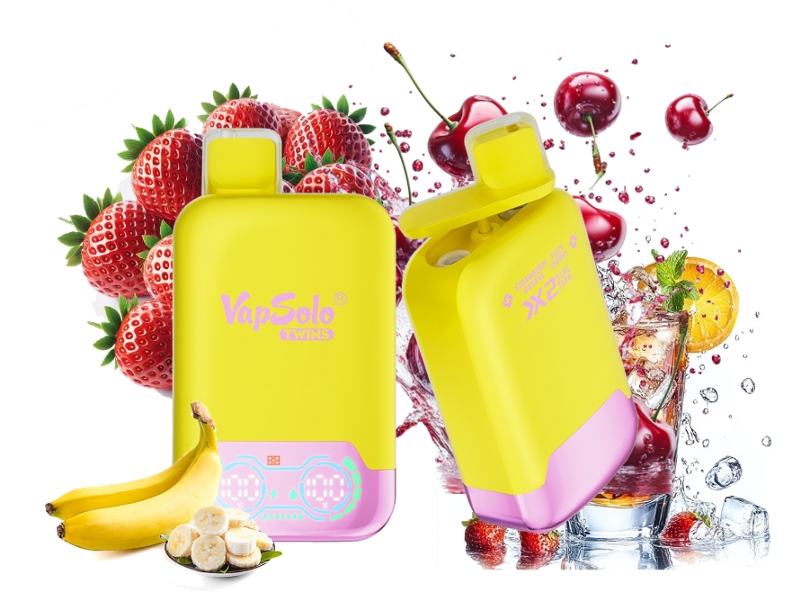 VapSolo TWINS 20000 puffar engångsvape – En dubbelsmakande innovation för moderna användare