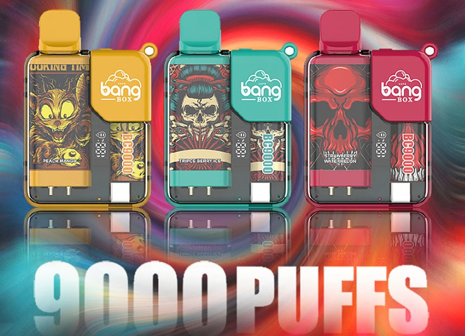 Bang Vape Box BC9000 - Strawberry Lychee: En smakexplosion i en kraftfull och stilren design